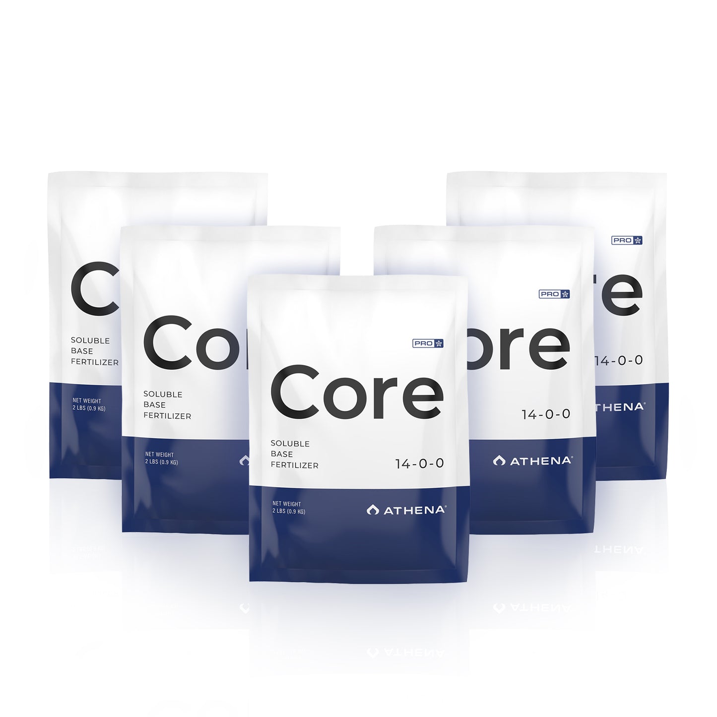 Pro Core, Dry Soluble Base Plant Fertilizer, Five 2 lb. Bags