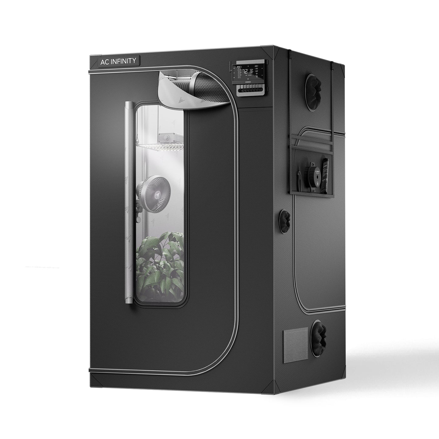 CLOUDLAB 844, Advance Grow Tent 4x4, Thickest Poles and Canvas 48" x 48" x 80"