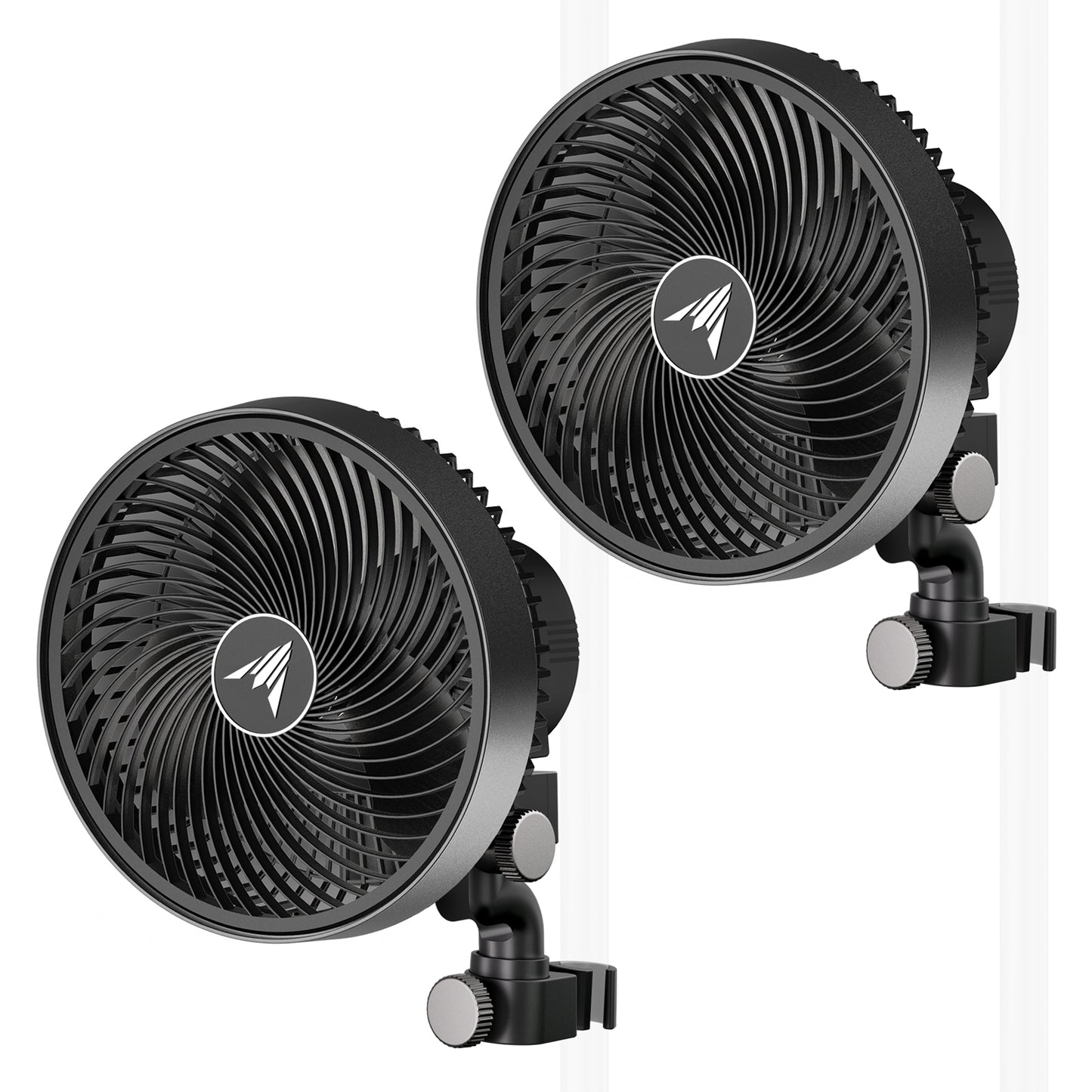 CLOUDRAY S9 2-Pack, Grow Tent Clip Fan 9" with 10 Speeds and Dynamic Wind