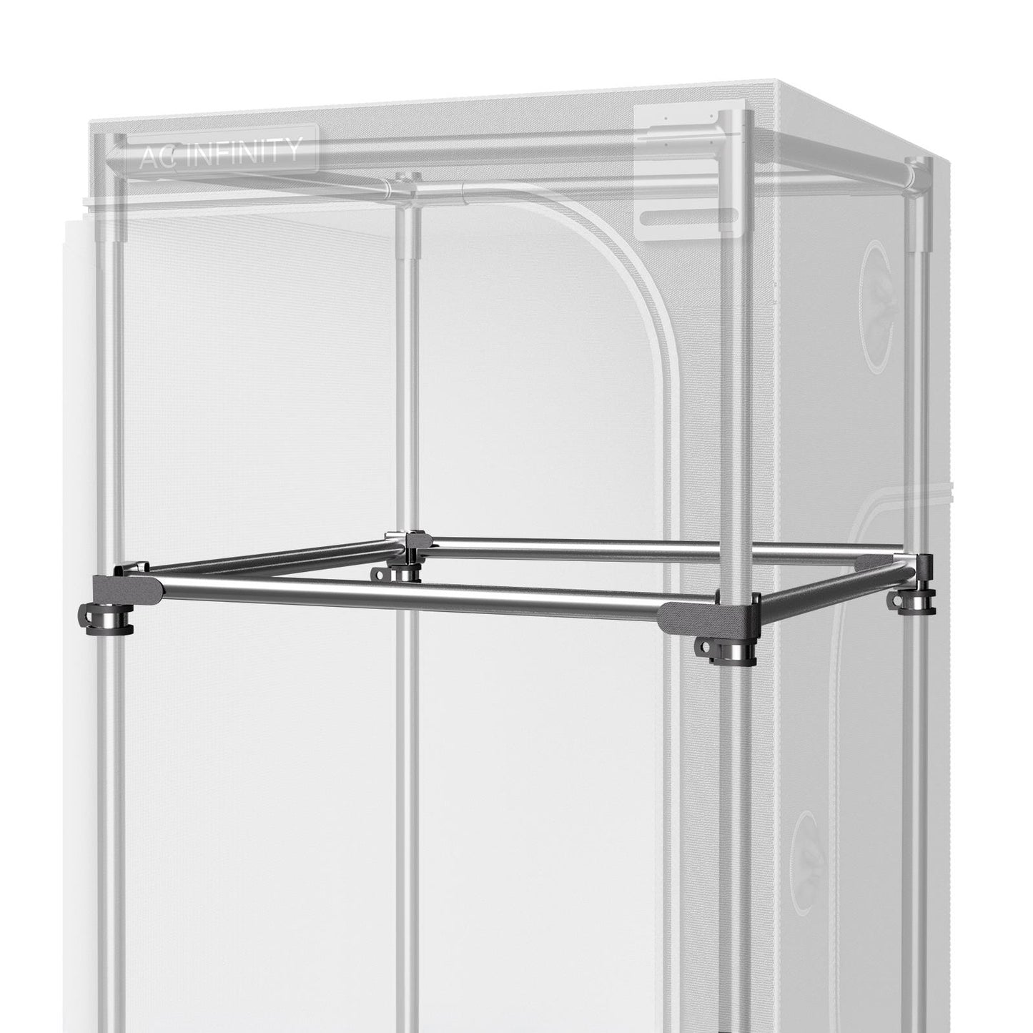 Heavy-Duty Mounting Bars for 3x3 Grow Tents, High Airflow CFM Kit