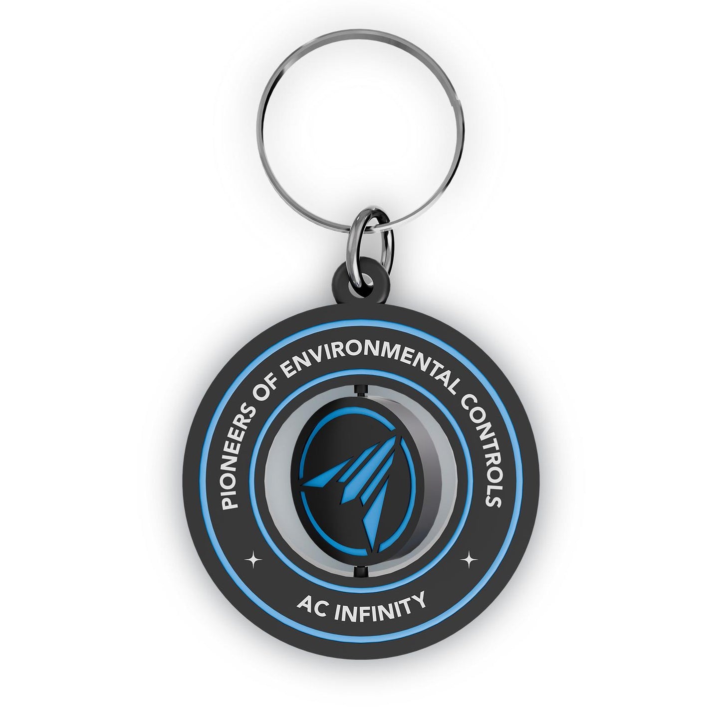 Rocket Logo Swivel Keychain