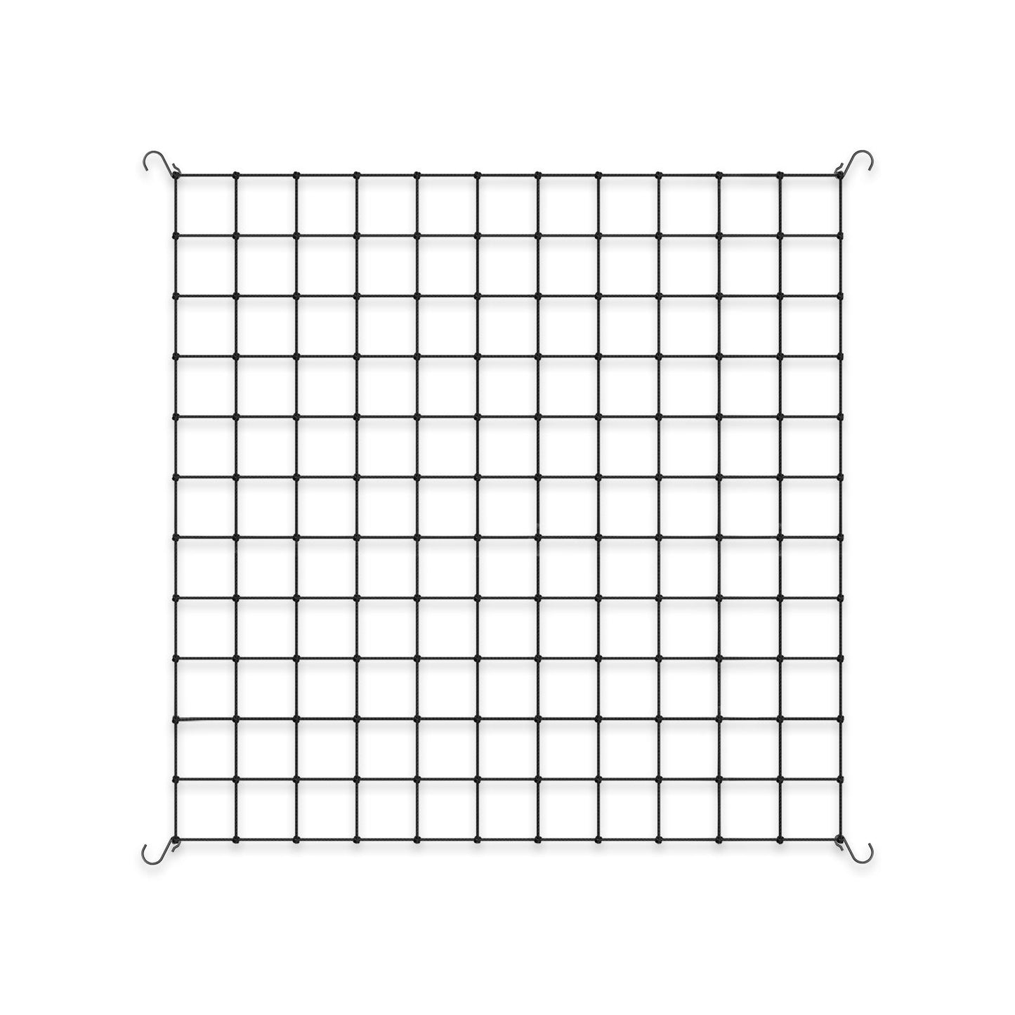 Grow Tent Trellis Netting 4x4', Flexible Elastic Cords