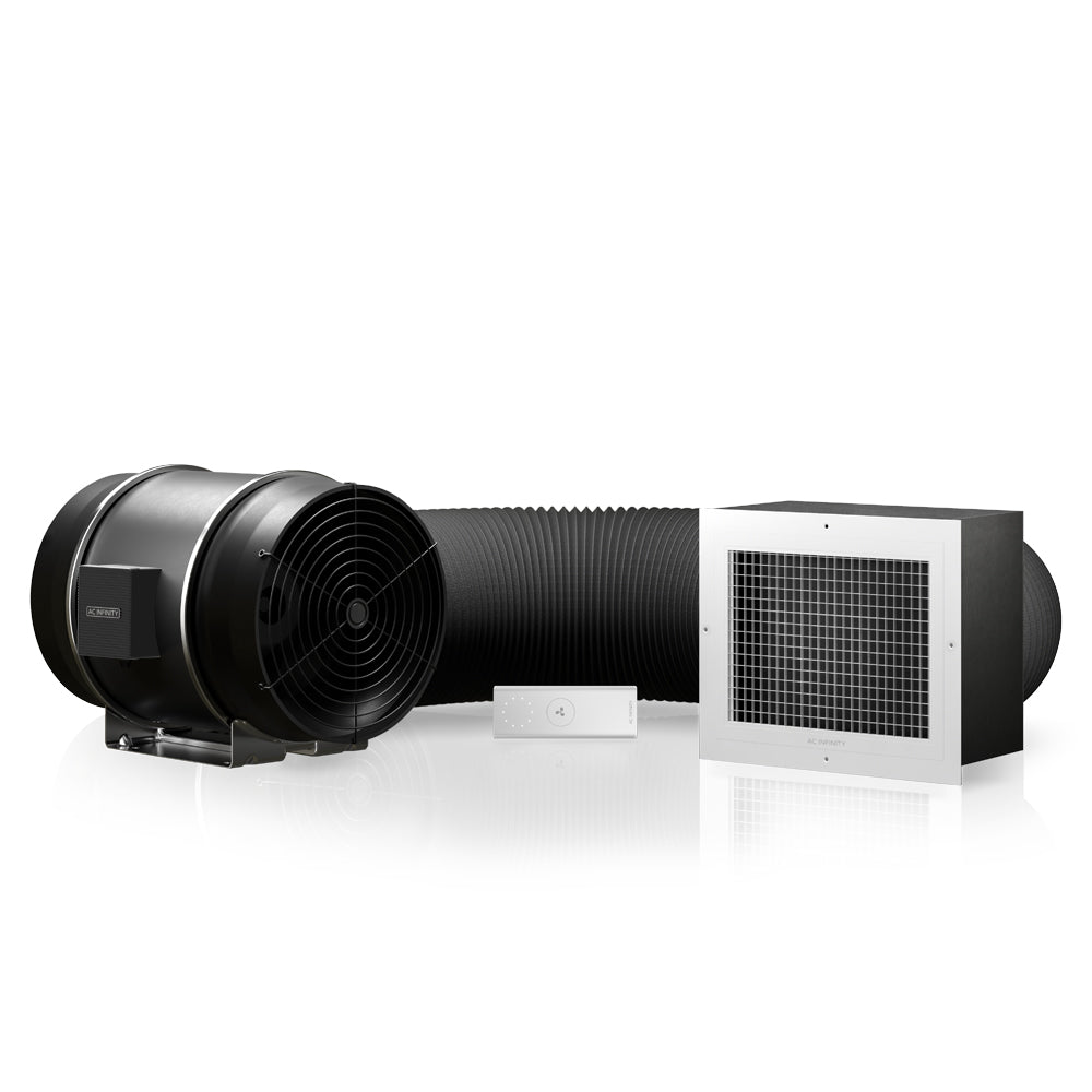 CLOUDWAY S12, Whole House Fan 12" with Wireless Speed Controller