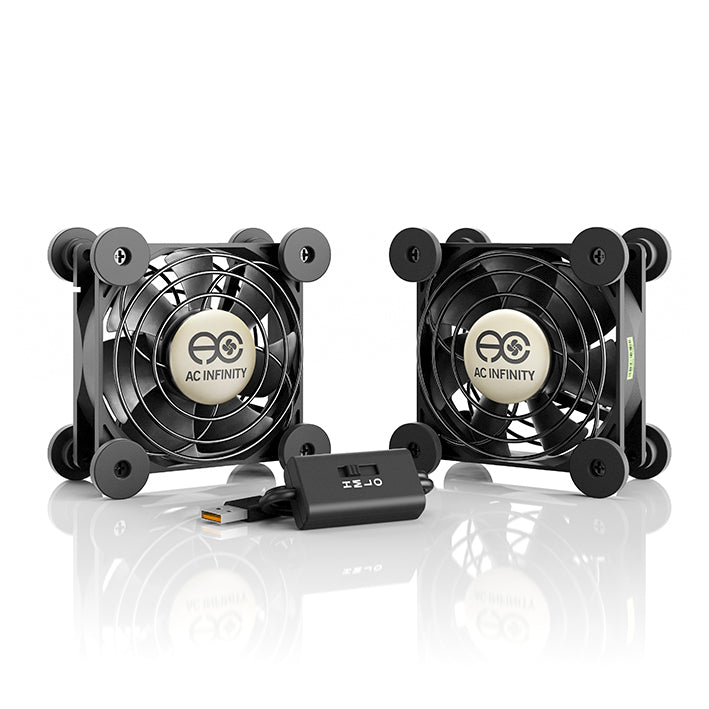 MULTIFAN S5, Quiet USB Cooling Fan Dual 80mm