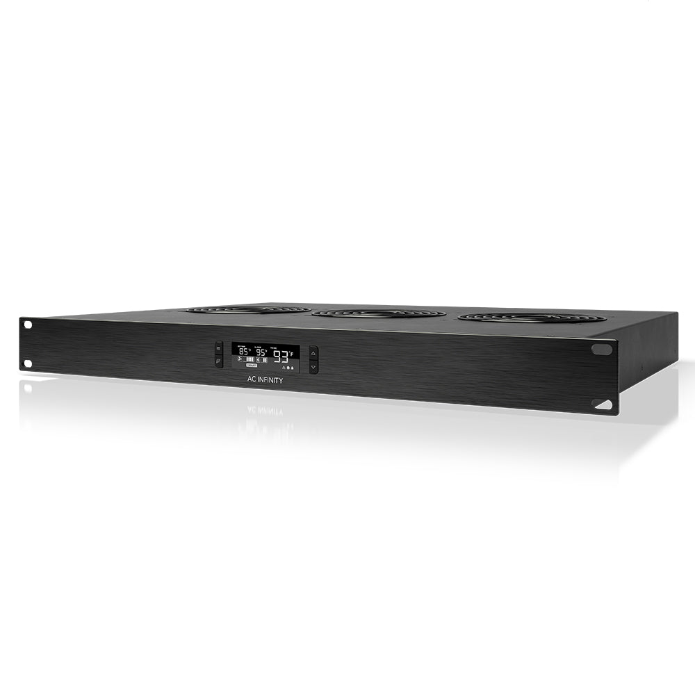 CLOUDPLATE T2, Quiet Rack Cooling Fan System, 1U Top Exhaust