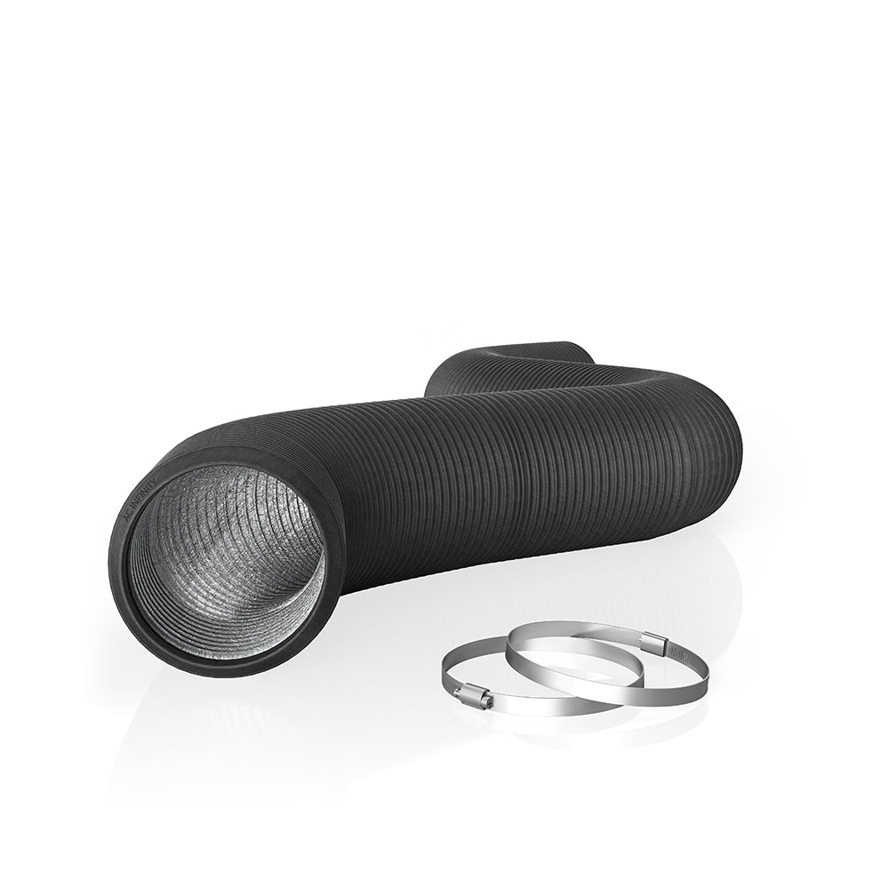 Flexible Ducting 4", Durable Four-Layer Aluminum 25' Long