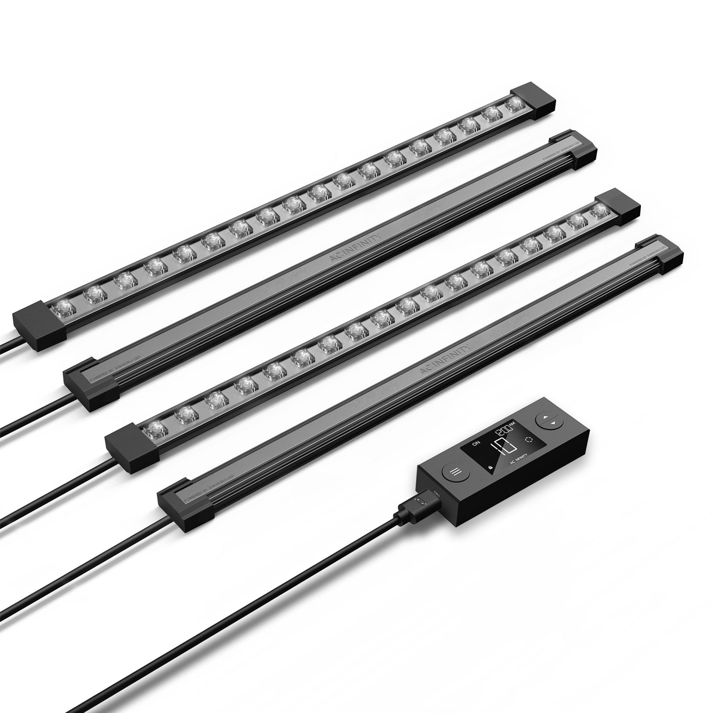 IONBEAM S16, Supplemental Grow Light Bars 16", Full Spectrum LED