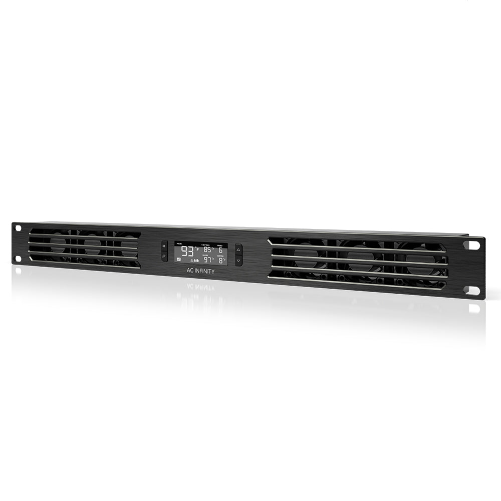 CLOUDPLATE T1-N, Quiet Rack Cooling Fan System, 1U Intake