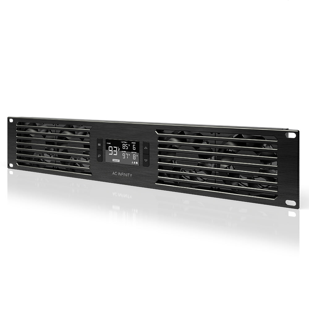 CLOUDPLATE T7-N, Quiet Rack Cooling Fan System, 2U Intake