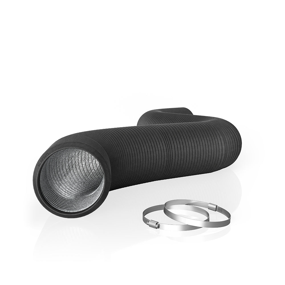 Flexible Ducting 6", Durable Four-Layer Aluminum 25' Long