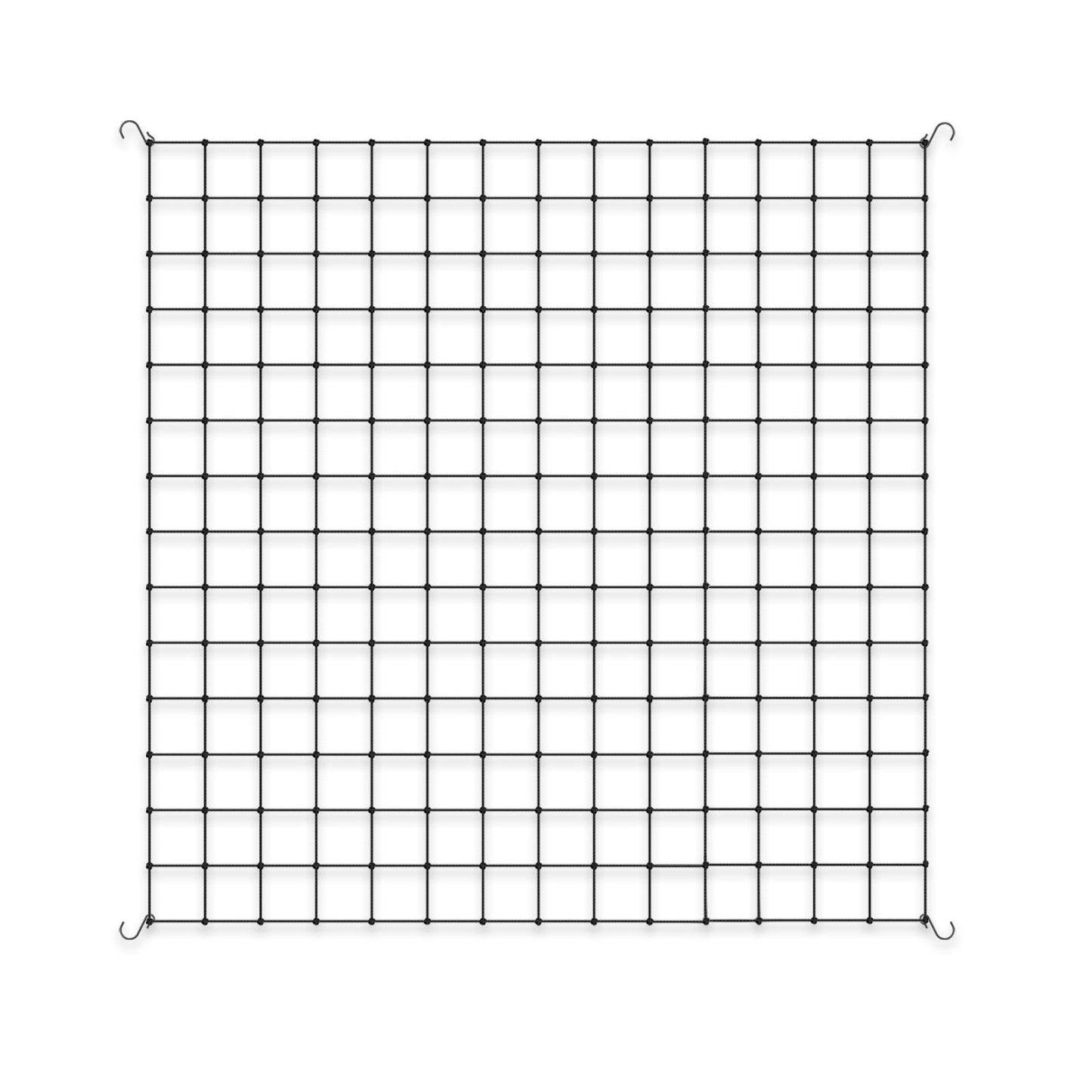 Grow Tent Trellis Netting 5x5', Flexible Elastic Cords