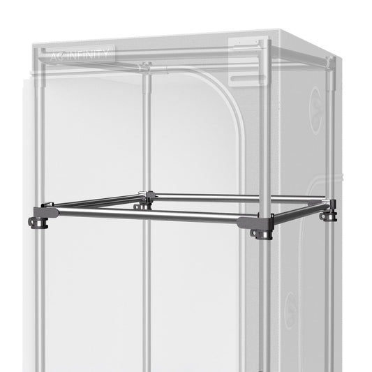 Heavy-Duty Mounting Bars for 3x3 Grow Tents, High Airflow CFM Kit