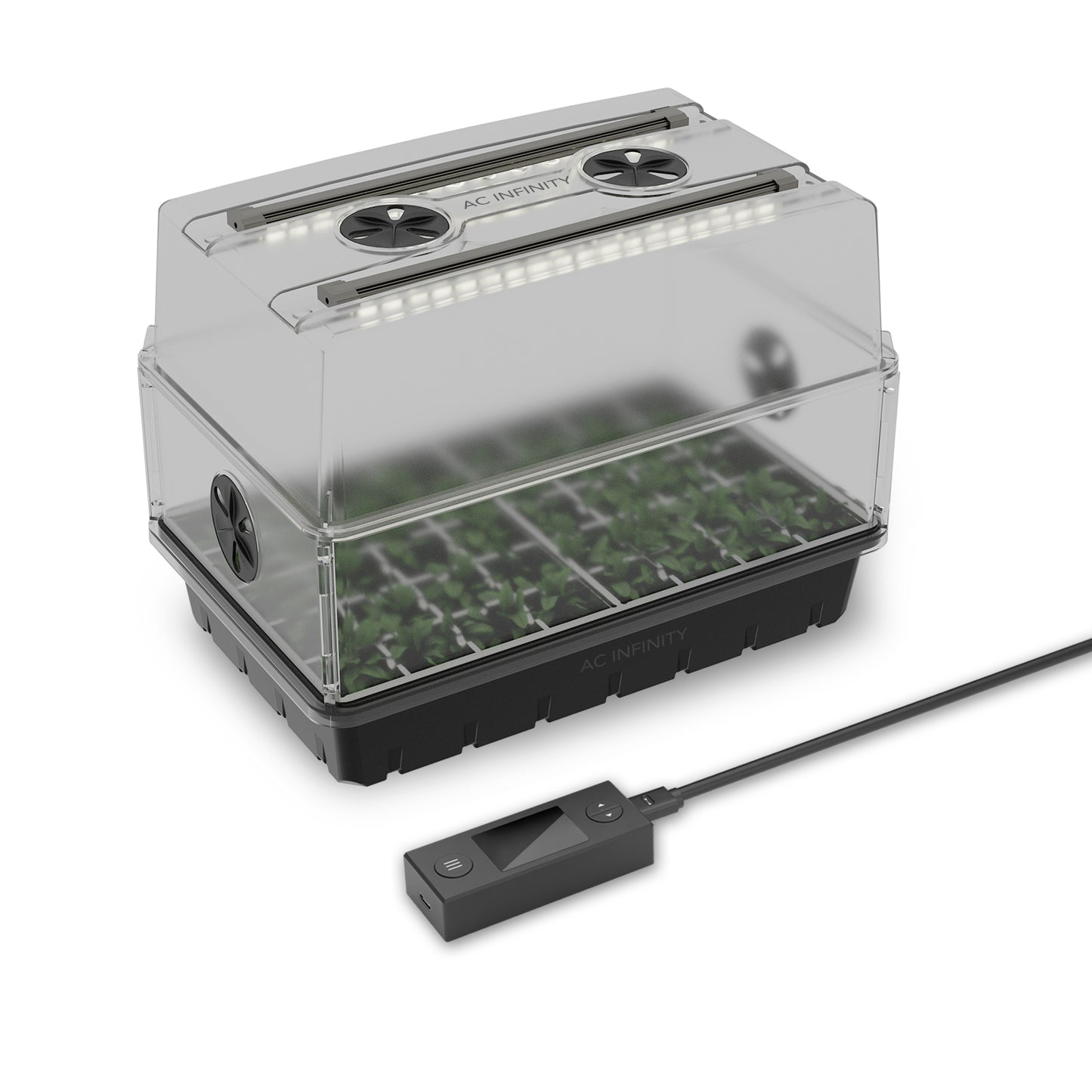 Heavy-Duty Humidity Dome 5x8 Kit with LED Lighting