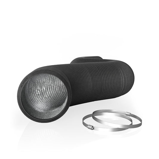 Flexible Ducting 10", Durable Four-Layer Aluminum 8' Long