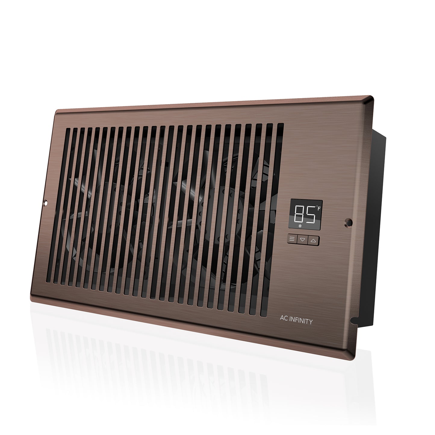 AIRTAP T6, Smart Register Booster Fan 6" x 12" Bronze