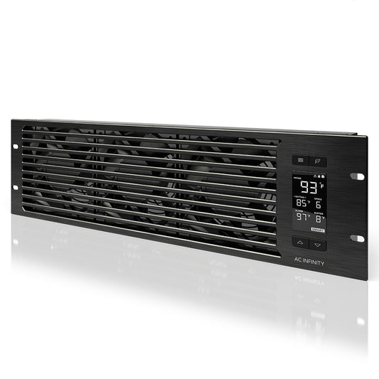 CLOUDPLATE T9, Quiet Rack Cooling Fan System, 3U Exhaust