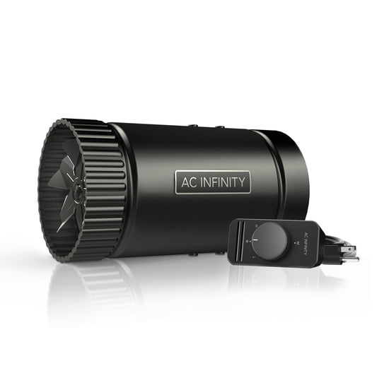 RAXIAL S4, Inline Booster Duct Fan 4" with Speed Controller