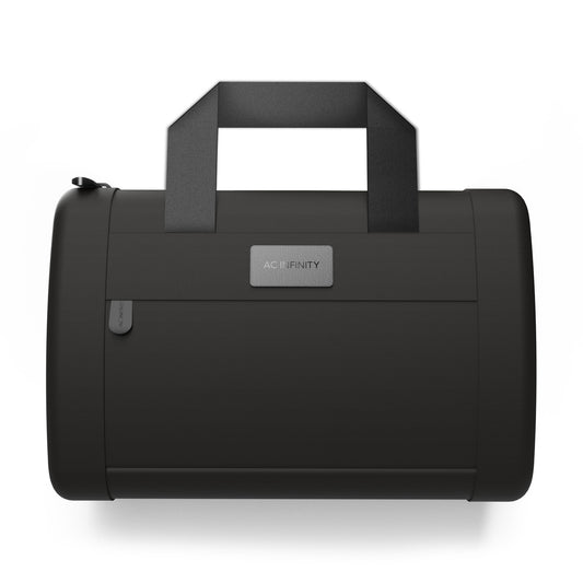 Smell Proof Handbag, Black, with 900D Nylon Fabric and Carbon Filter Lining