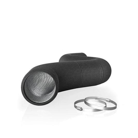 Flexible Ducting 6", Durable Four-Layer Aluminum 8' Long