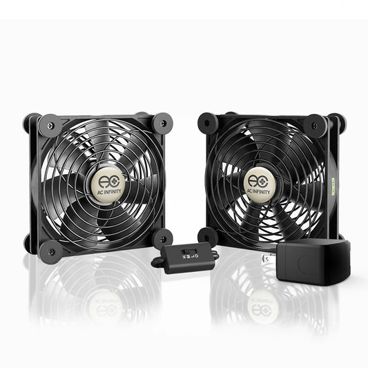 MULTIFAN S7-P, Quiet AC-Powered Cooling Fan Dual 120mm