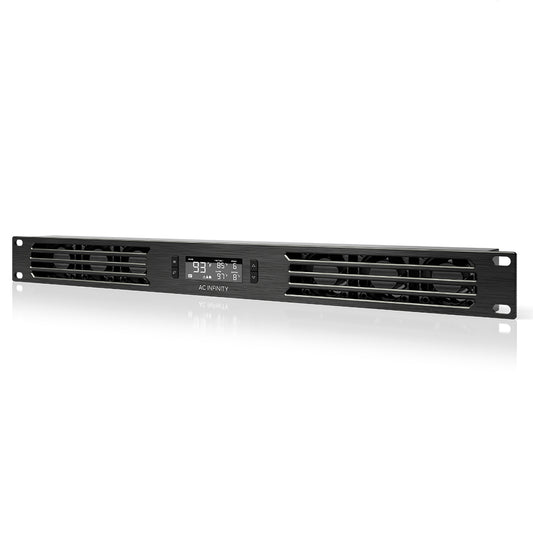 CLOUDPLATE T1-N, Quiet Rack Cooling Fan System, 1U Intake