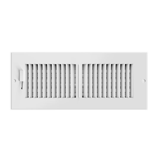 Register Ventilation Grille 4" x 12", White