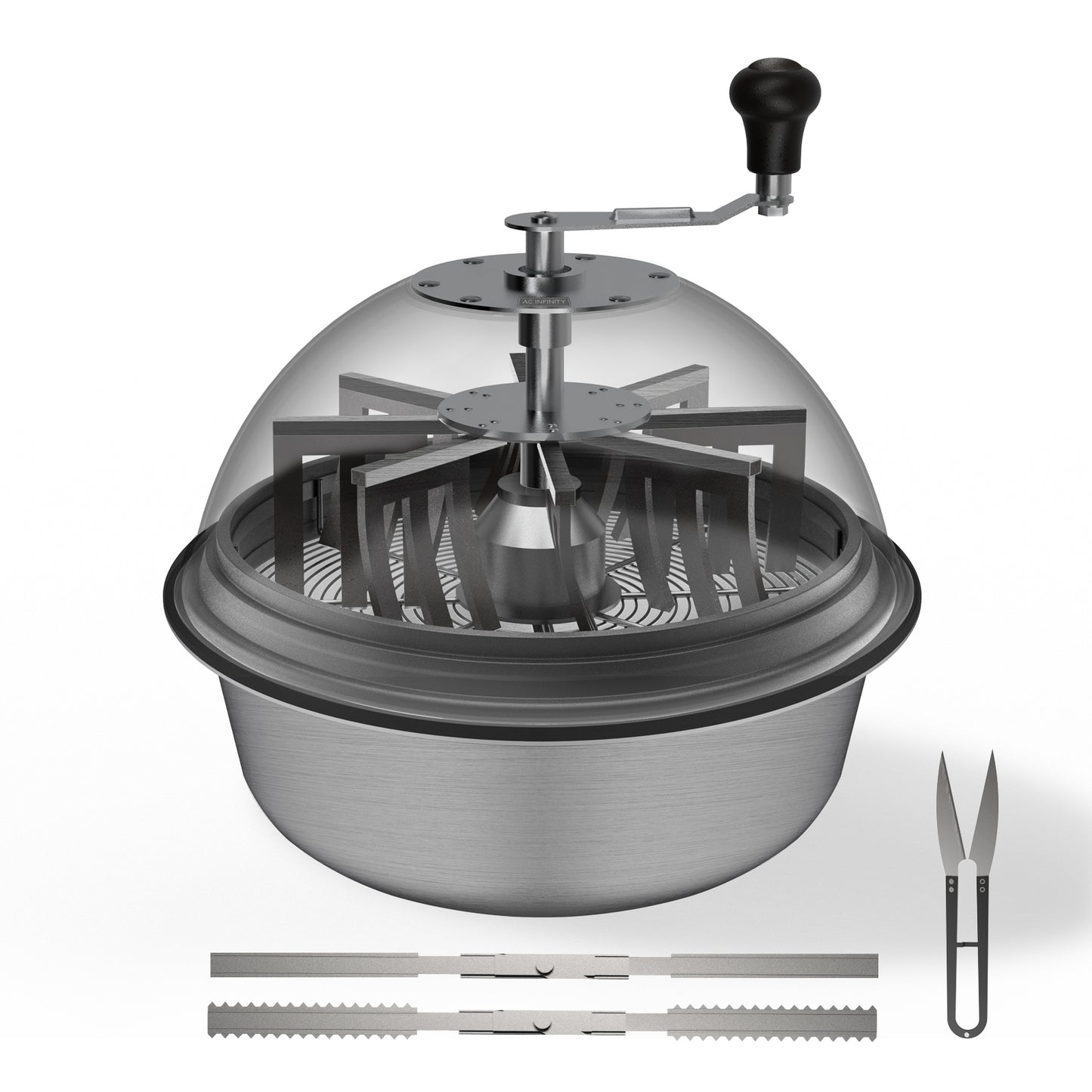Bud Bowl Trimmer 16", Twist Spin Cut with Clear Visibility Dome
