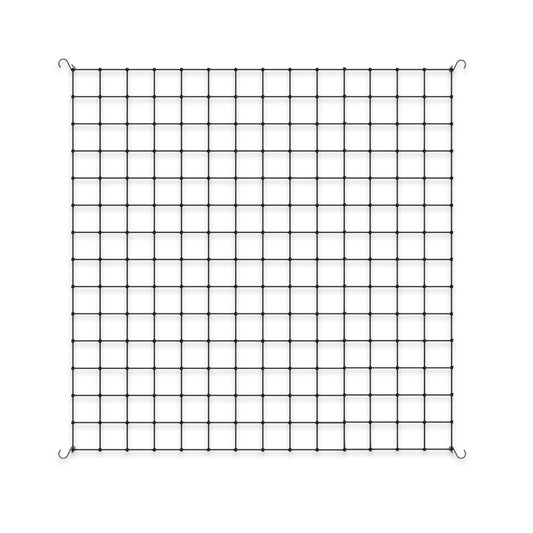Grow Tent Trellis Netting 5x5', Flexible Elastic Cords