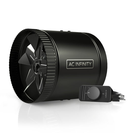 RAXIAL S8, Inline Booster Duct Fan 8" with Speed Controller
